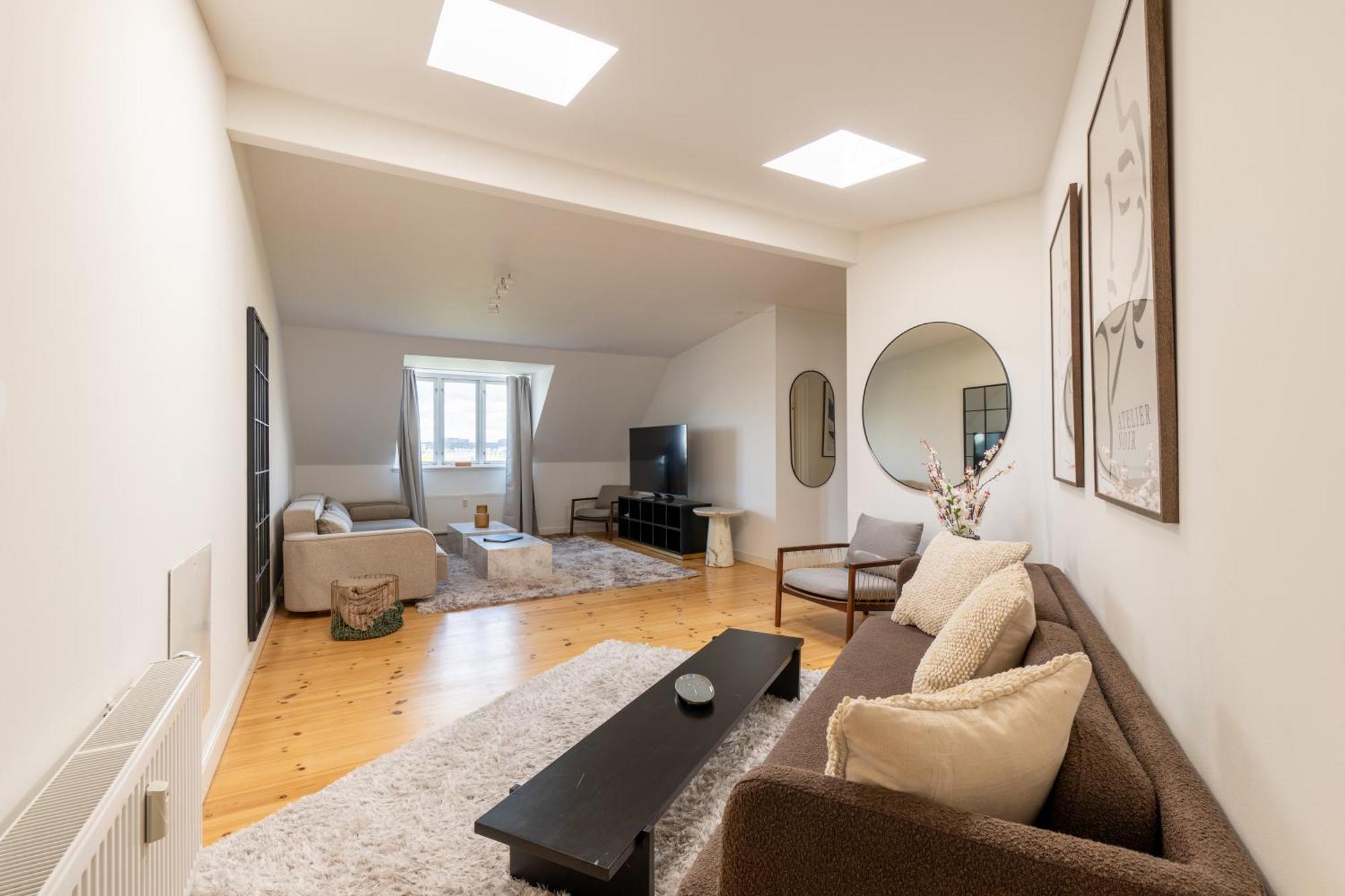 קופנהגן Bright 3Br Apartment With Balcony And Amazing Lake View מראה חיצוני תמונה