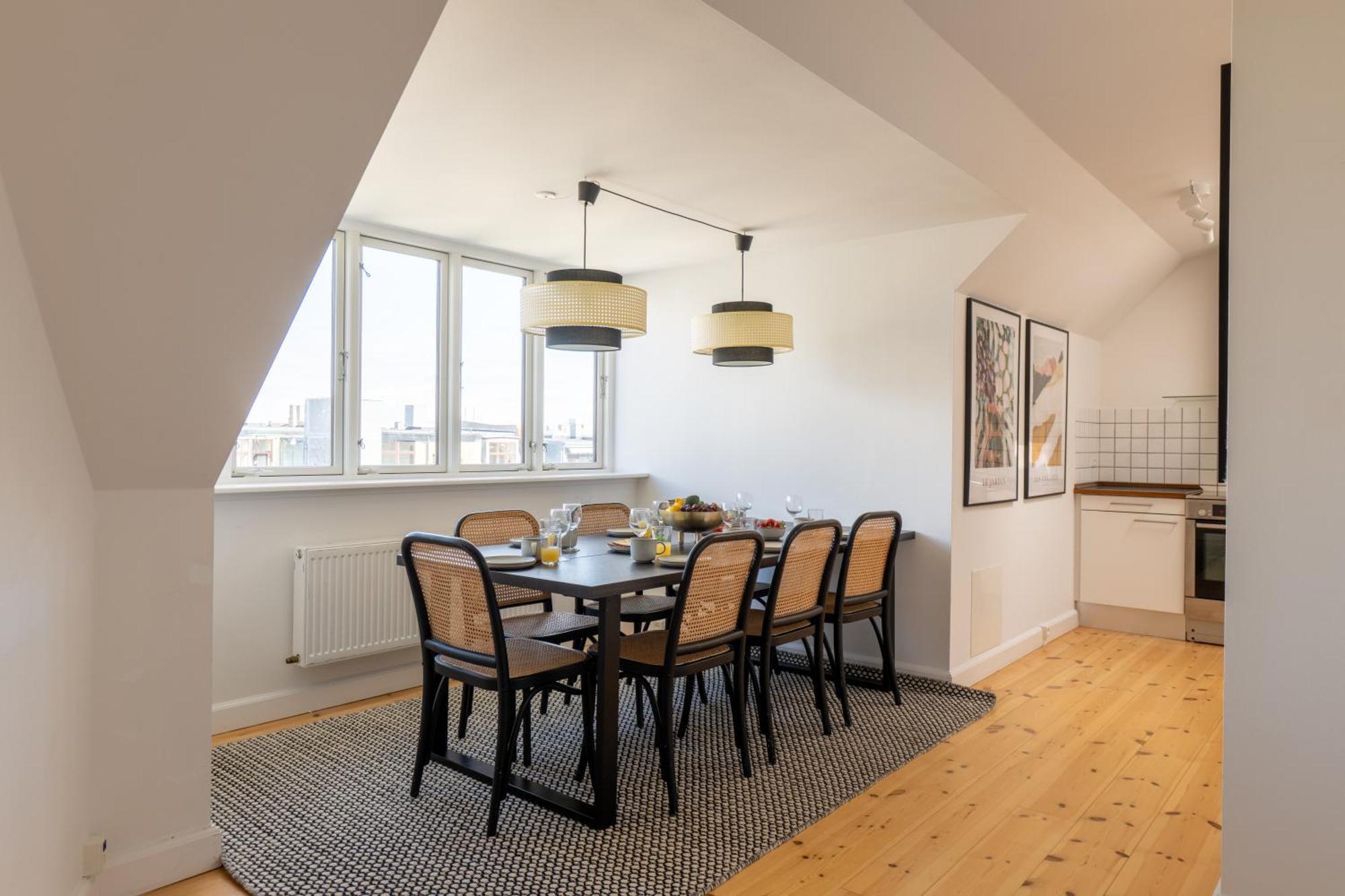 קופנהגן Bright 3Br Apartment With Balcony And Amazing Lake View מראה חיצוני תמונה